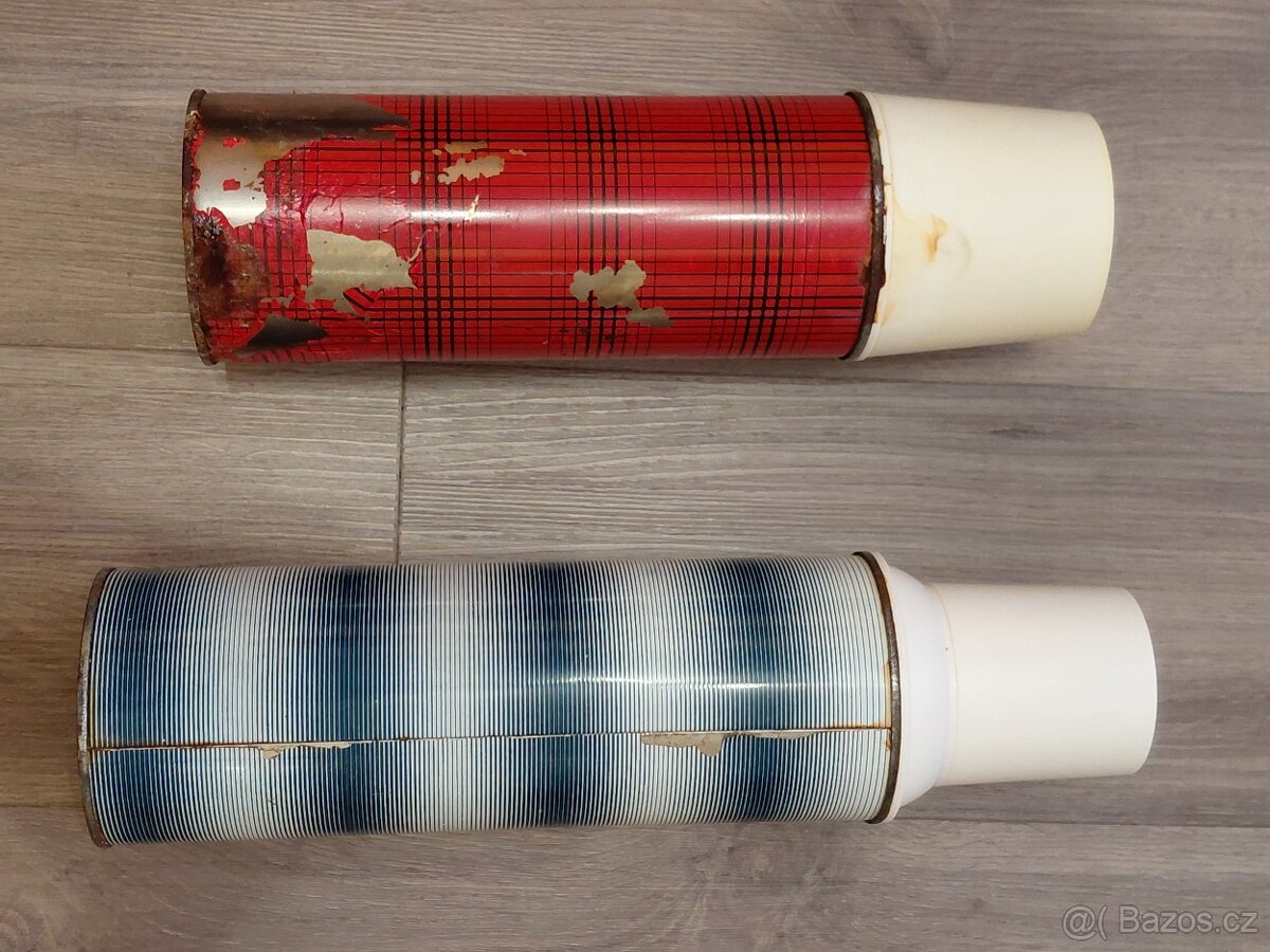 Pumpovací retro termoska + dvě zdarma - 12