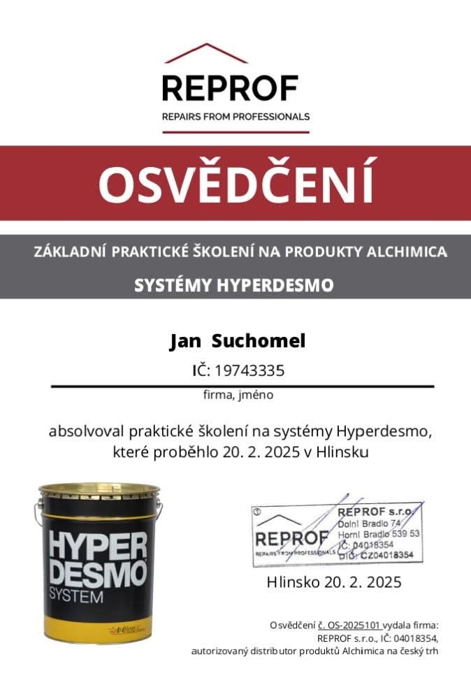 Čištění, nátěr střech a hydroizolace - 12