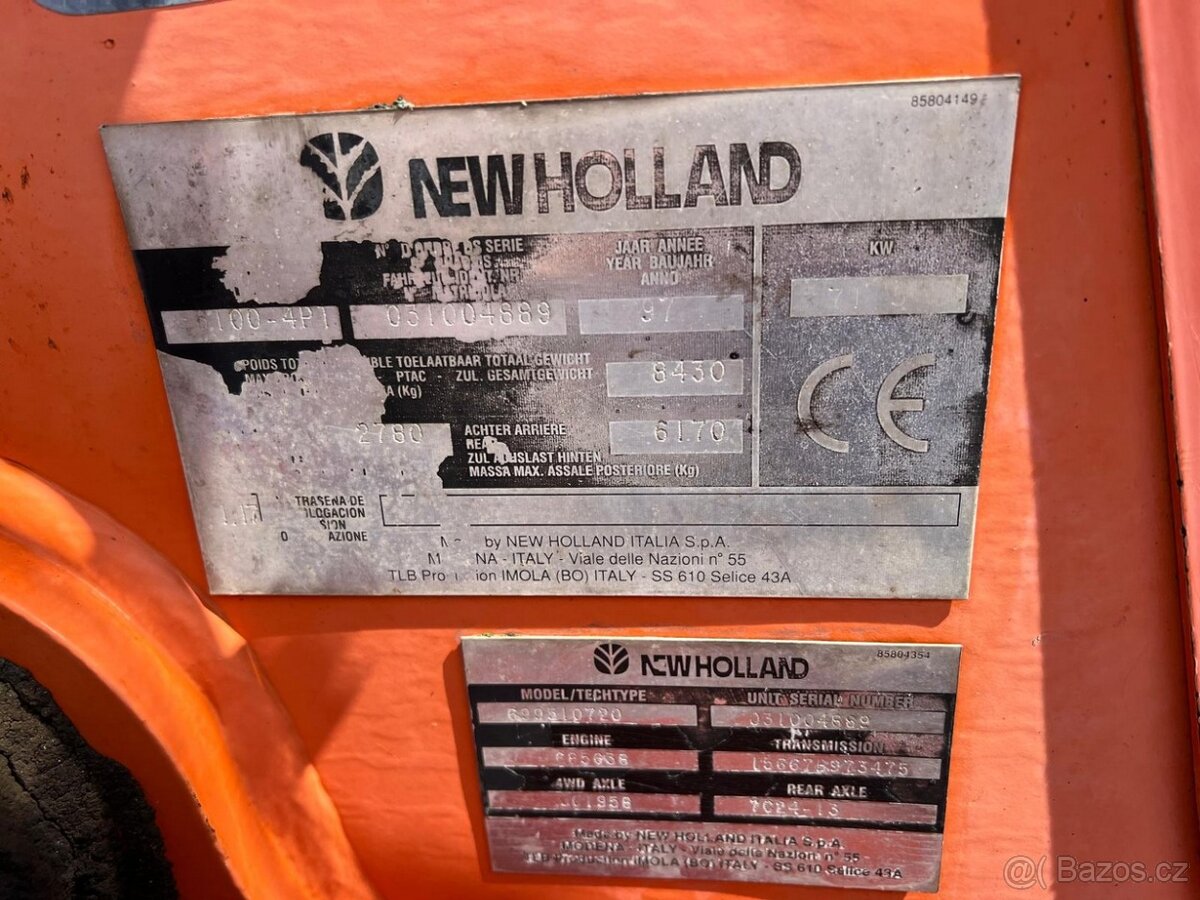 Rypadlonakladač NEW HOLLAND BF 100 (FIAT KOBELCO) - 12