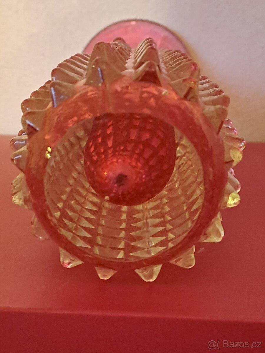 1959, Autorská váza, Roubíčková Miluše, Borské sklo Nový Bor - 12