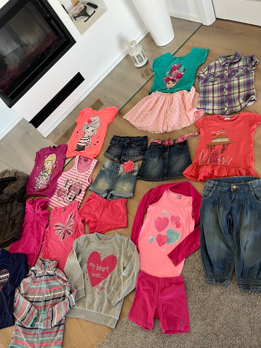 Set dívčího oblečení vel. 122-134 - 12