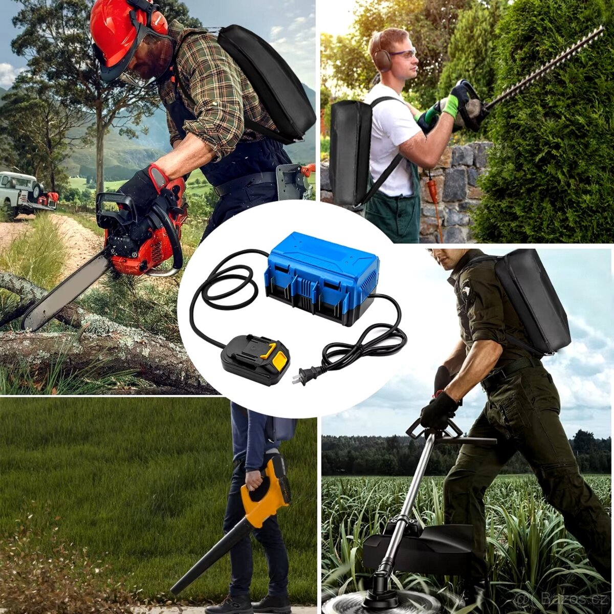 Přenosný Aku napájecí zdroj 4v1,pro Aku Makita 18V+nabíjení. - 12