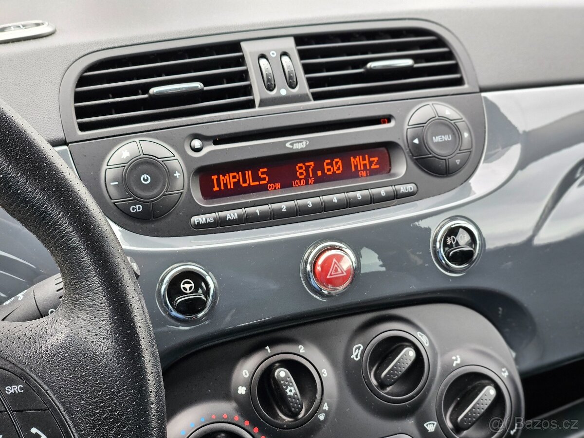 Fiat 500 Sport 1.2 51kW ALU KLIMA MULTI VOLANT r.v.2010 - 12