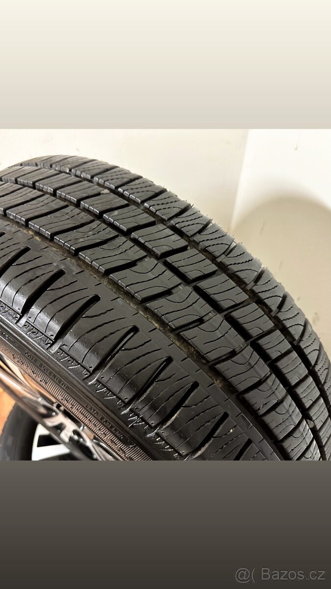 MERCEDES V/VITO 5x112 R17 ET40+ZIMNÍ 215/60R17 9mm - 12