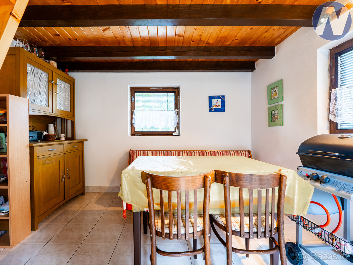 Prodej zahrady 349 m² se zděnou chatou, Vimperk - 12