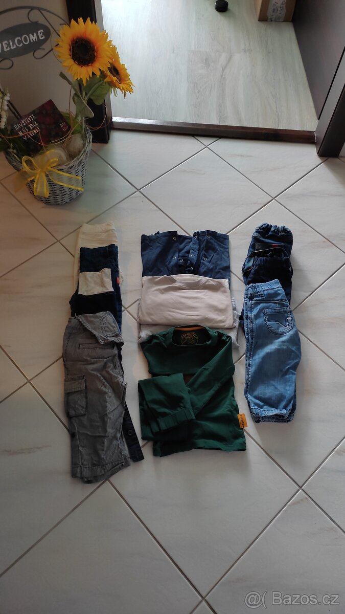 Dětské oblečení kluk - cca do vel. 98 - 12