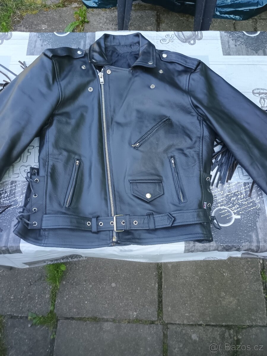 Kožená bunda na motorku - 12