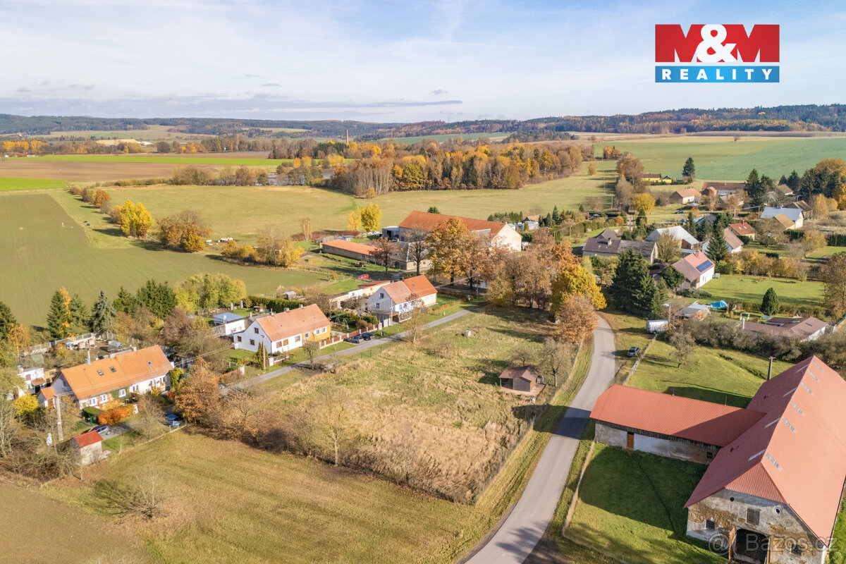 Prodej pozemku k bydlení, 1289 m², Nový Dvůr u Boru - 12