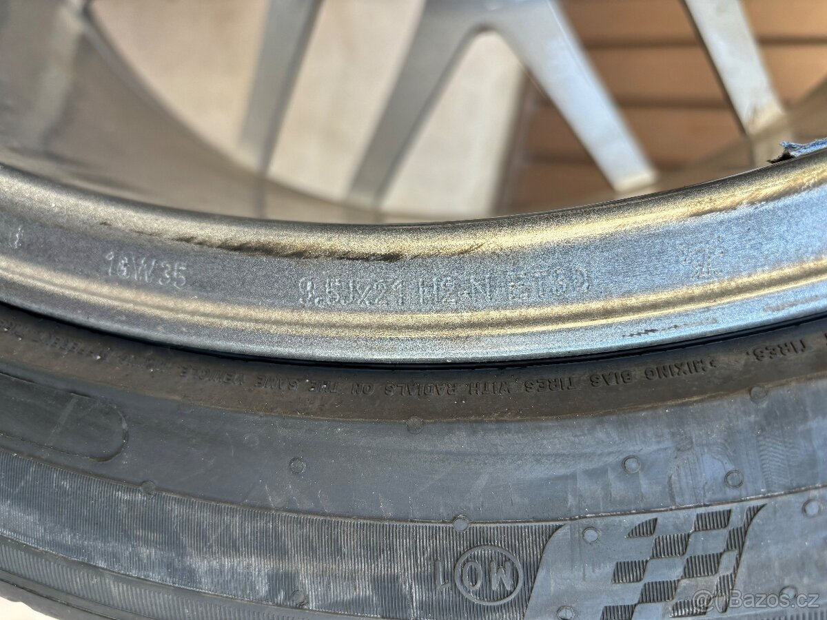 Alu Kola r21 Mercedes GLC63s AMG celoroční pneumatiky - 12