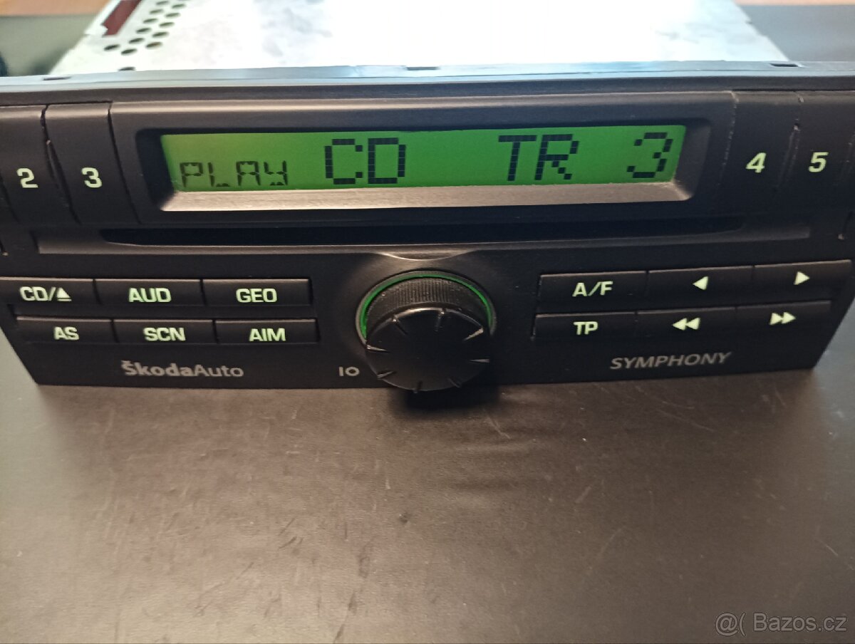 Autorádio Škoda symphony Cd Fabia 1 - 12