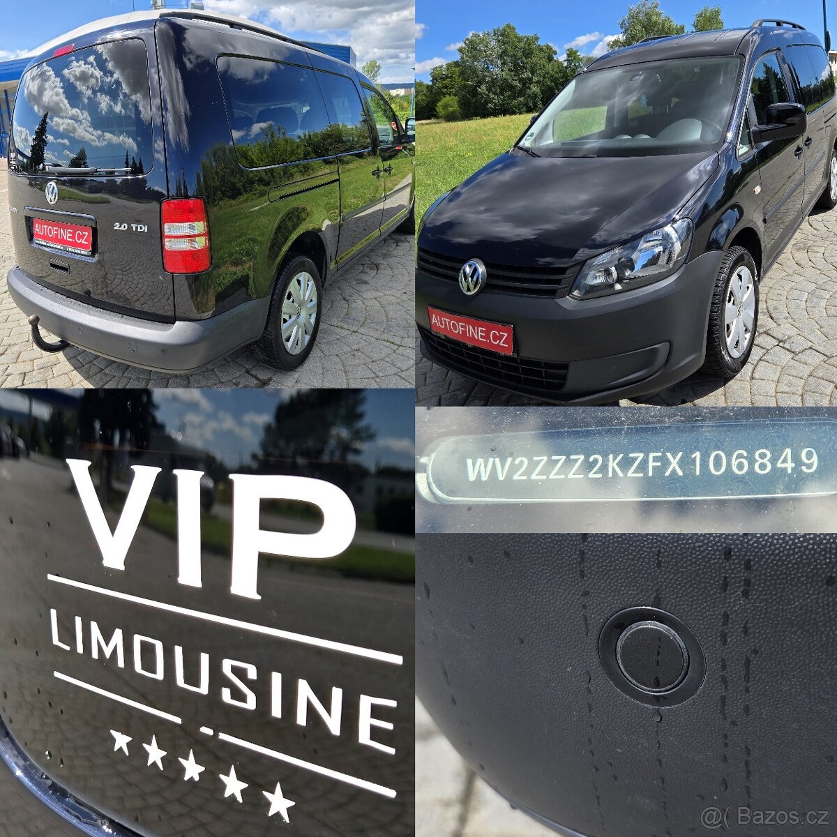 VW CADDY 2,0 TDi LONG 103kW 7 MÍST, 1.MAJ 140.tkm VÝHŘEVY - 12