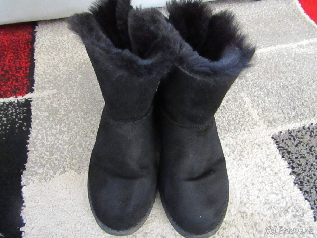 Boty pro holku vel.35-kozačky,válenky,pantofle - 12