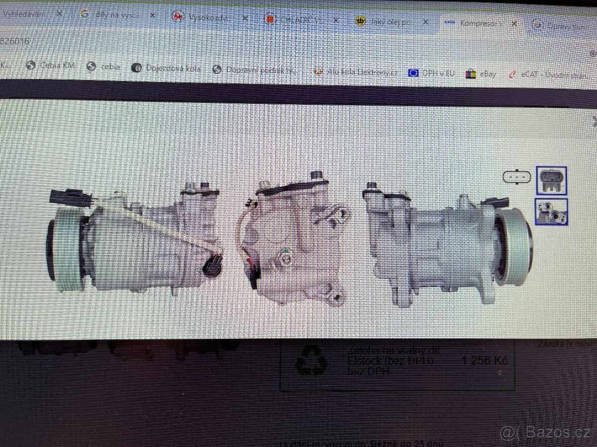 Prodám nový Klimakompresor 64525A3F1D2 - 12