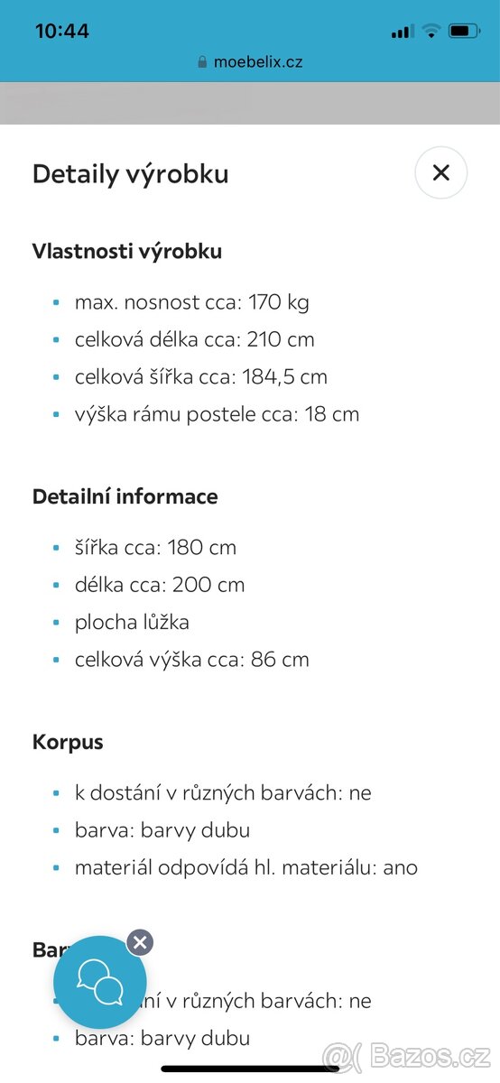 Postel + futon 180x200 - 12