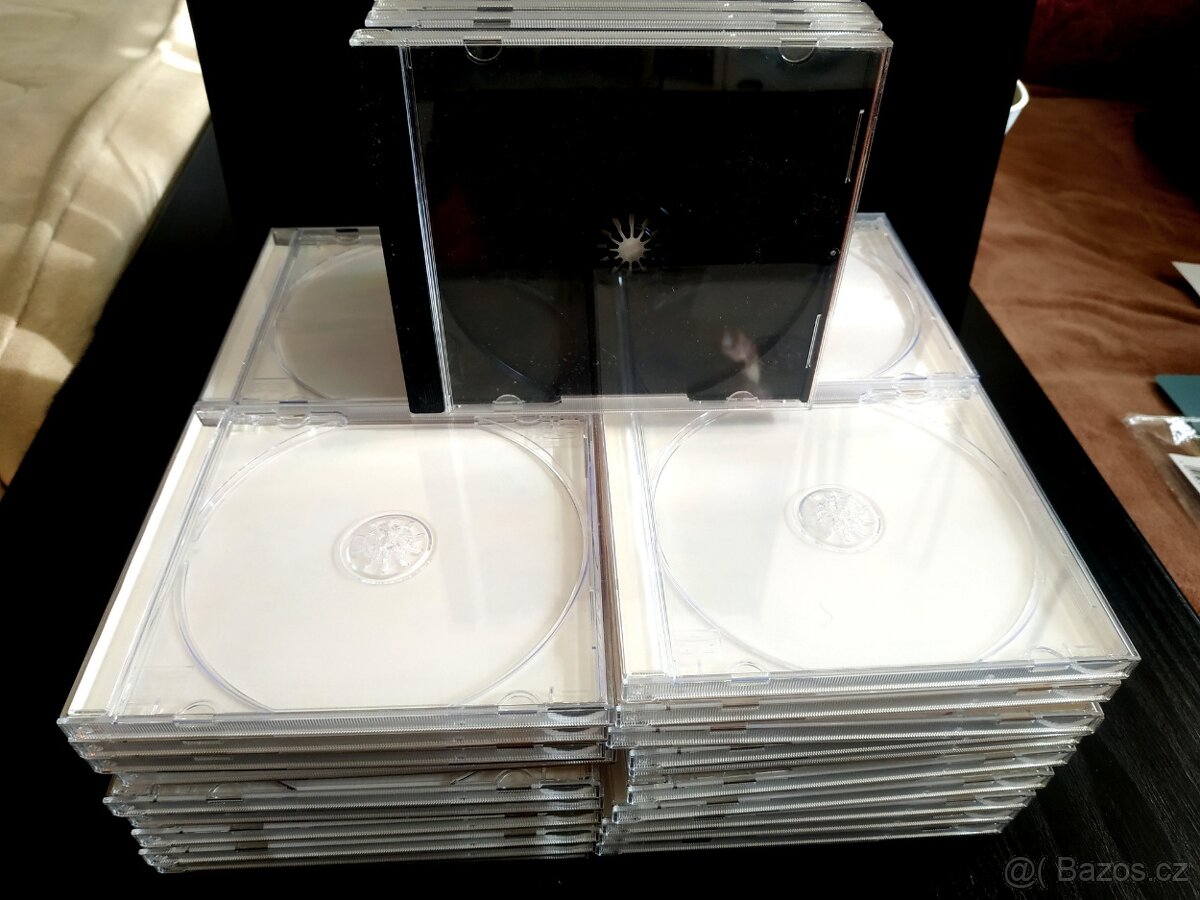 50x obaly 10,4 mm pro CD, DVD, Blu-ray - 12