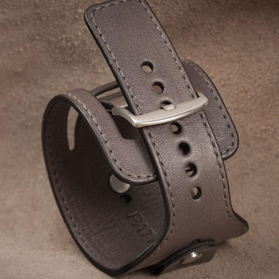 Kožený široký řemínek č.15 k hodinkám - 12