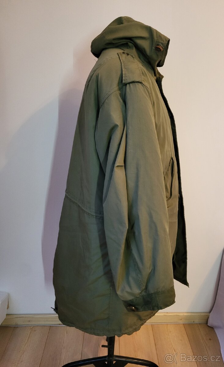 US ARMY PARKA SHELL S TEPLOU VLOŽKOU M1951 (ŠOSÁK - KOREA - 12