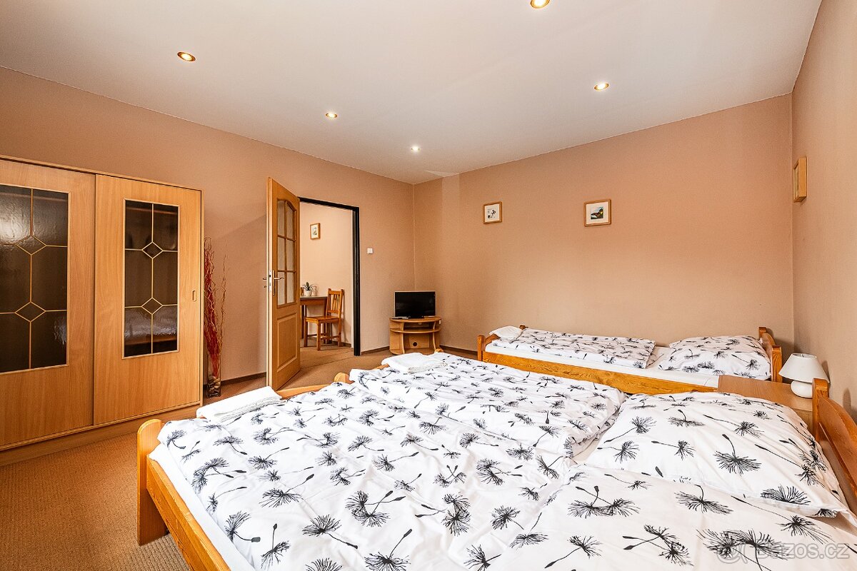 Prodej zavedeného motorestu s ubytováním, sálem a prodejnou - 12