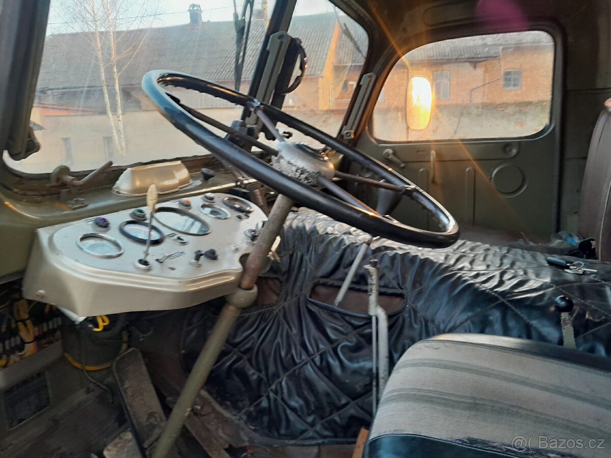 Vyvážečka Praga V3S do lesa s Hydr.rukou - 12