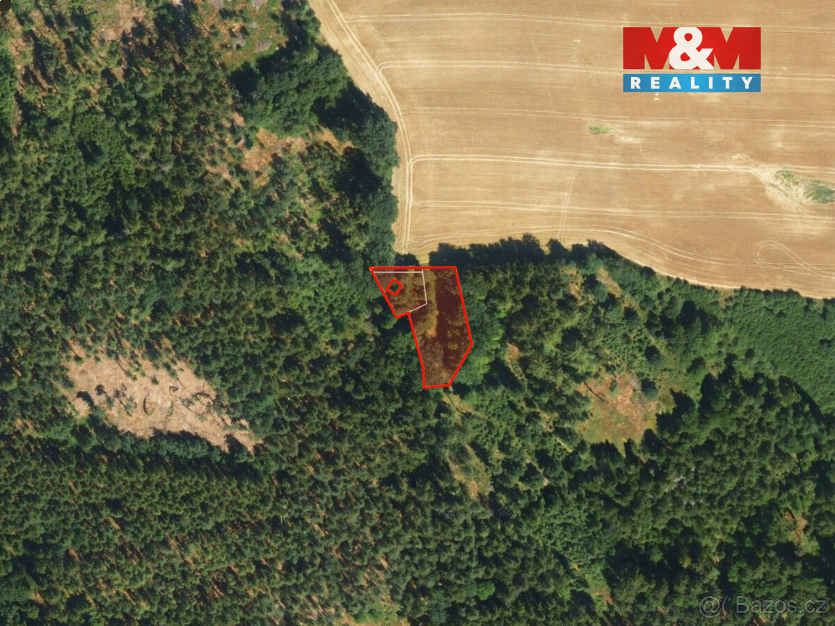 Prodej lesa, 1.757 m², Podhrad, Cheb - 12