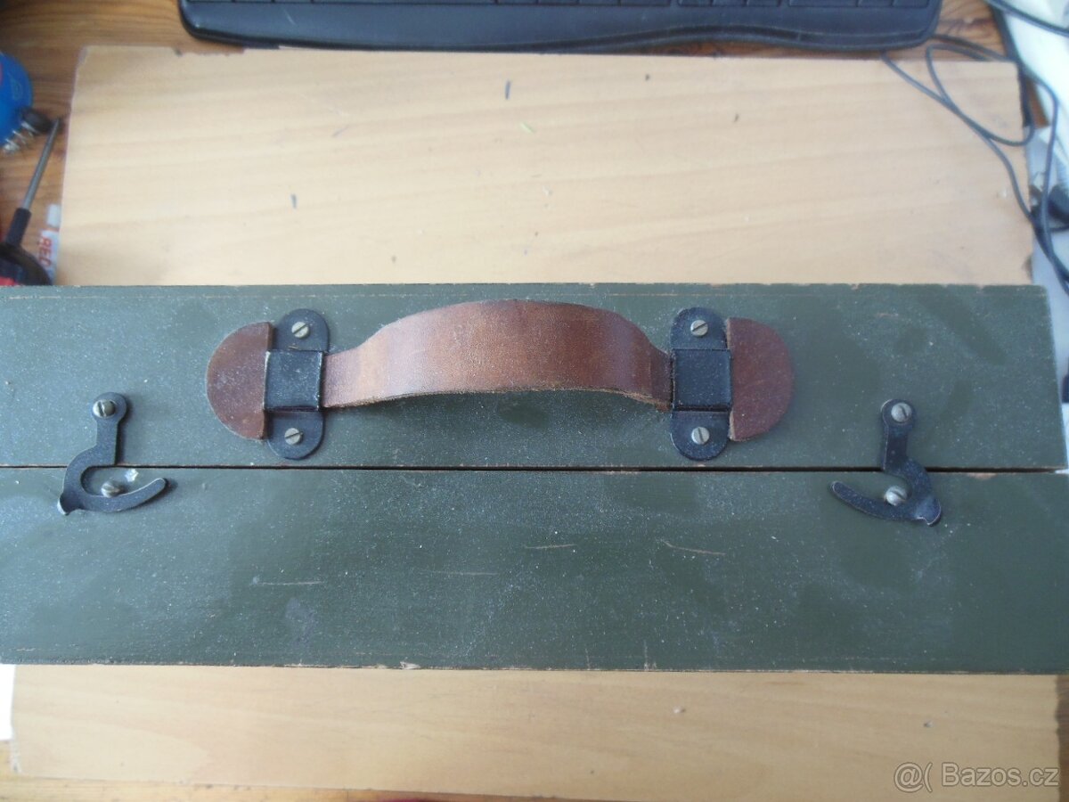 Ručičkový teploměr, kufřík, log sondu, Dom. trafopájku funk. - 12