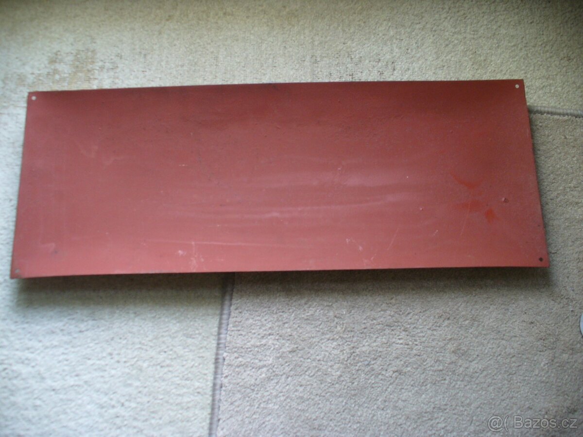 STARA-SMALTOVANA REKLAMNI CEDULE-NOVINY A CASOPISY. - 12