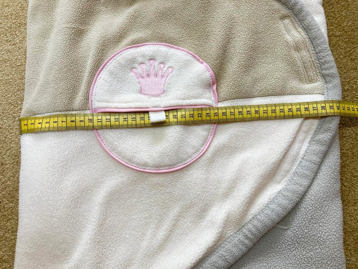 Fleecová zavinovačka pro princezny Lodger; dvojčata - 12