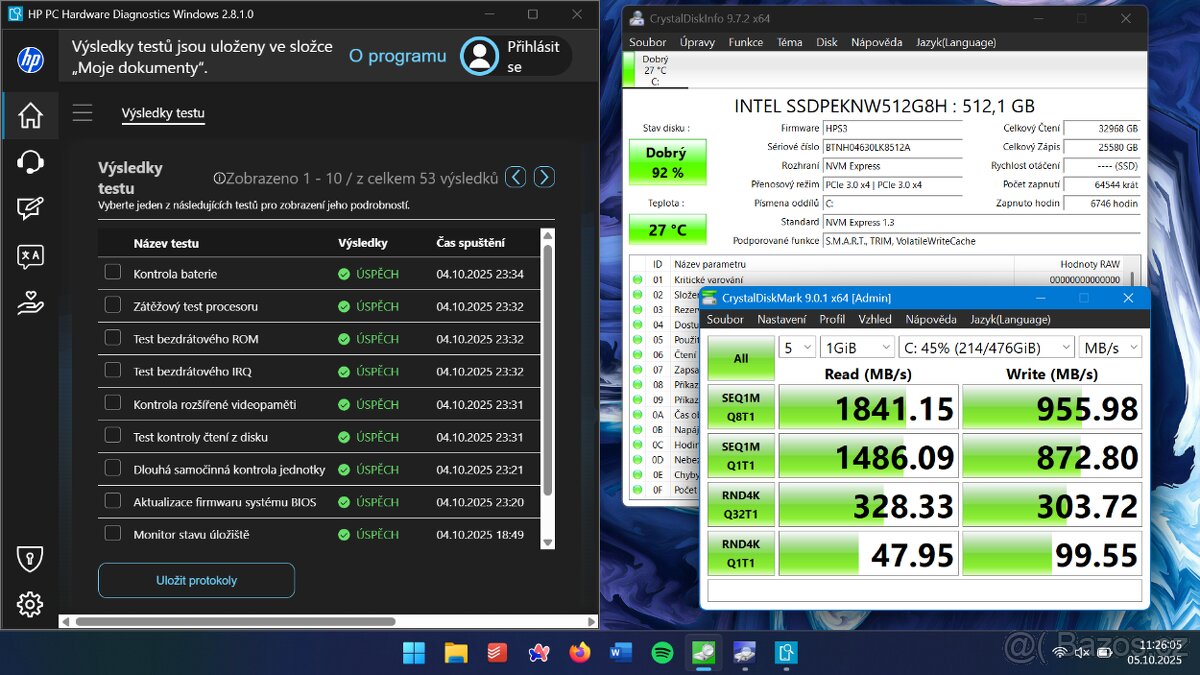 HP ENVY x360 13 | Ryzen 7 | PRASKLÝ DISPLEJ (funkční) - 12