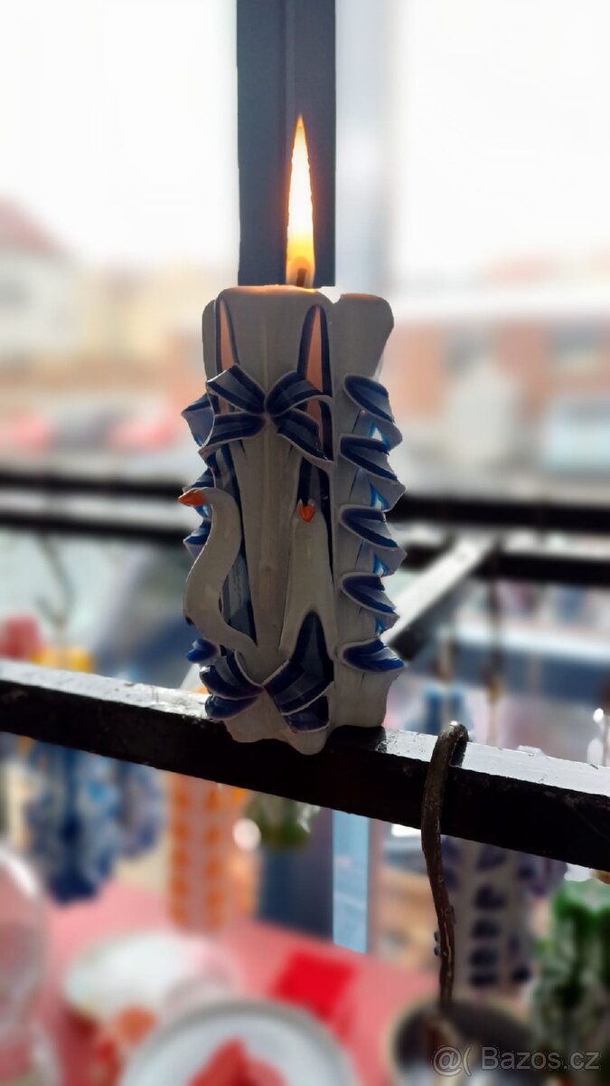 Vánoční Svíčky ruční práce - 12