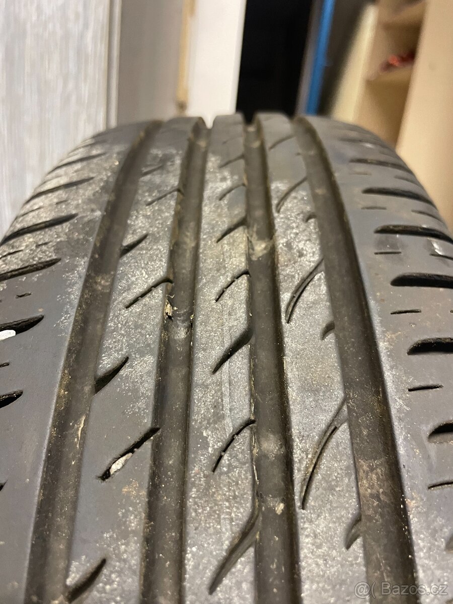 Alu disky + pneu 195/65/R15 - 12