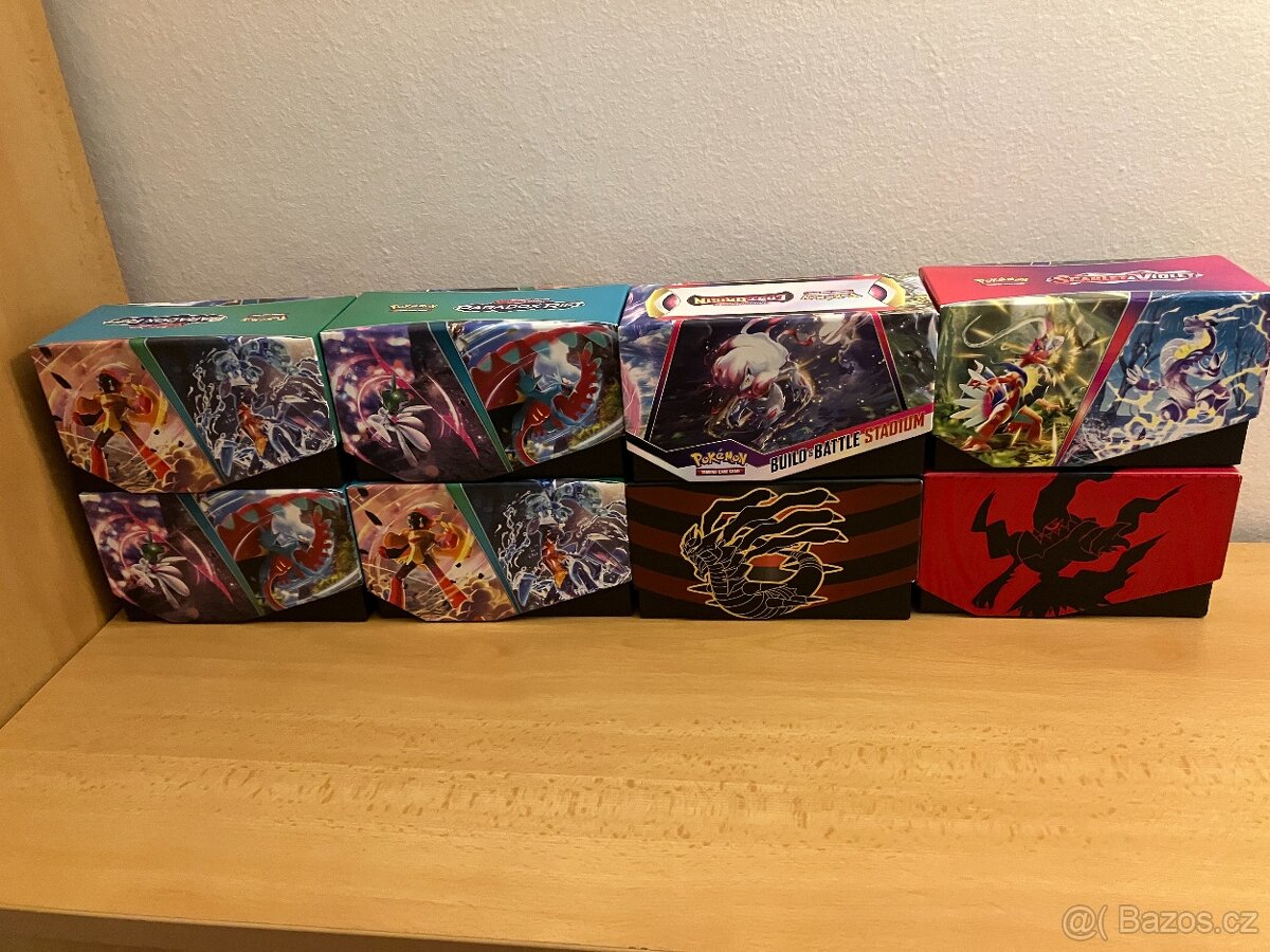 Velká spousta Pokemon karet, boxů, žetonů, krabiček - 12