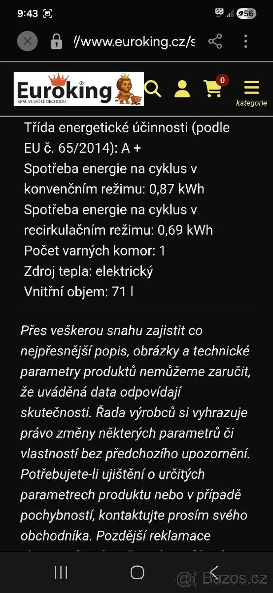 Trouba Simens HB674GBS1 - 12