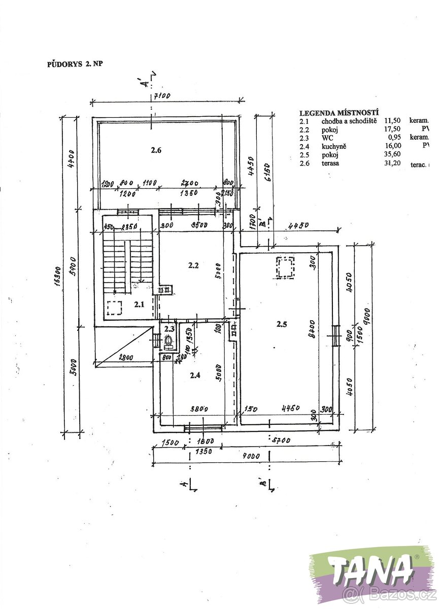 Prodej rodinného domu 6+2 ve městě Sadská, okr. Nymburk, vel - 12