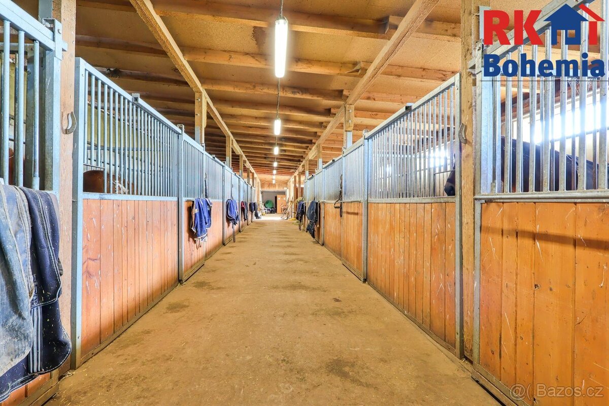 Prodej jezdeckého areálu s dlouholetou tradicí v obci Břežan - 12