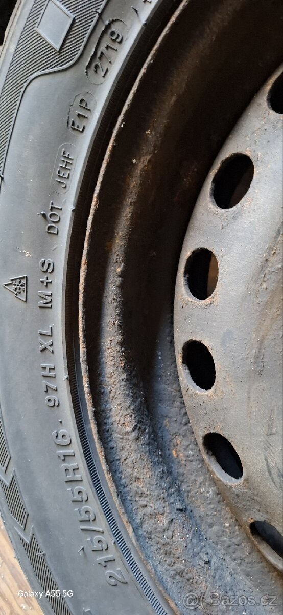 Sada kol 215/55 r16 - 12