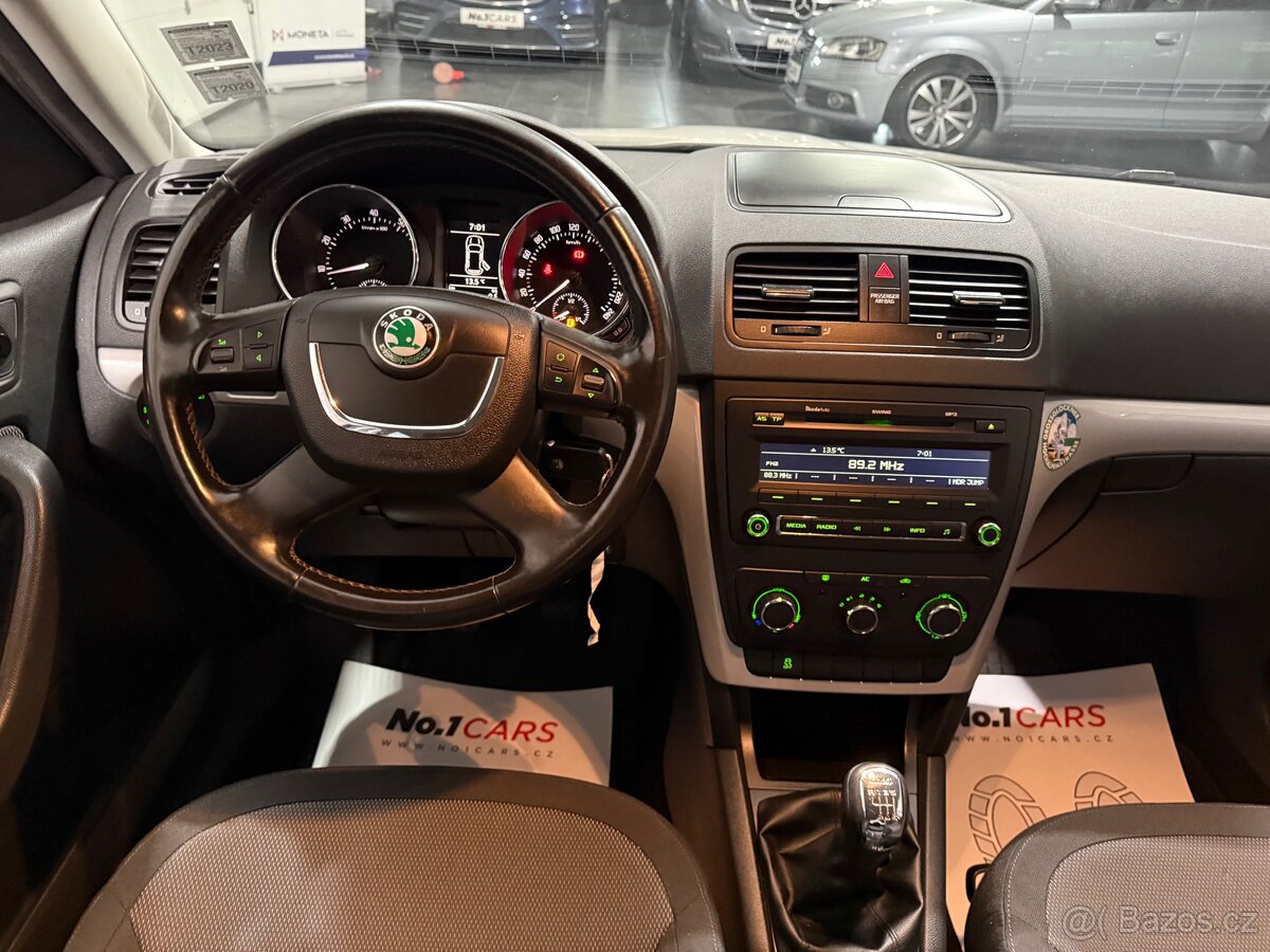 Škoda Yeti 1,8 TSI 4X4 TAŽNÉ ČIDLA ALU - 12