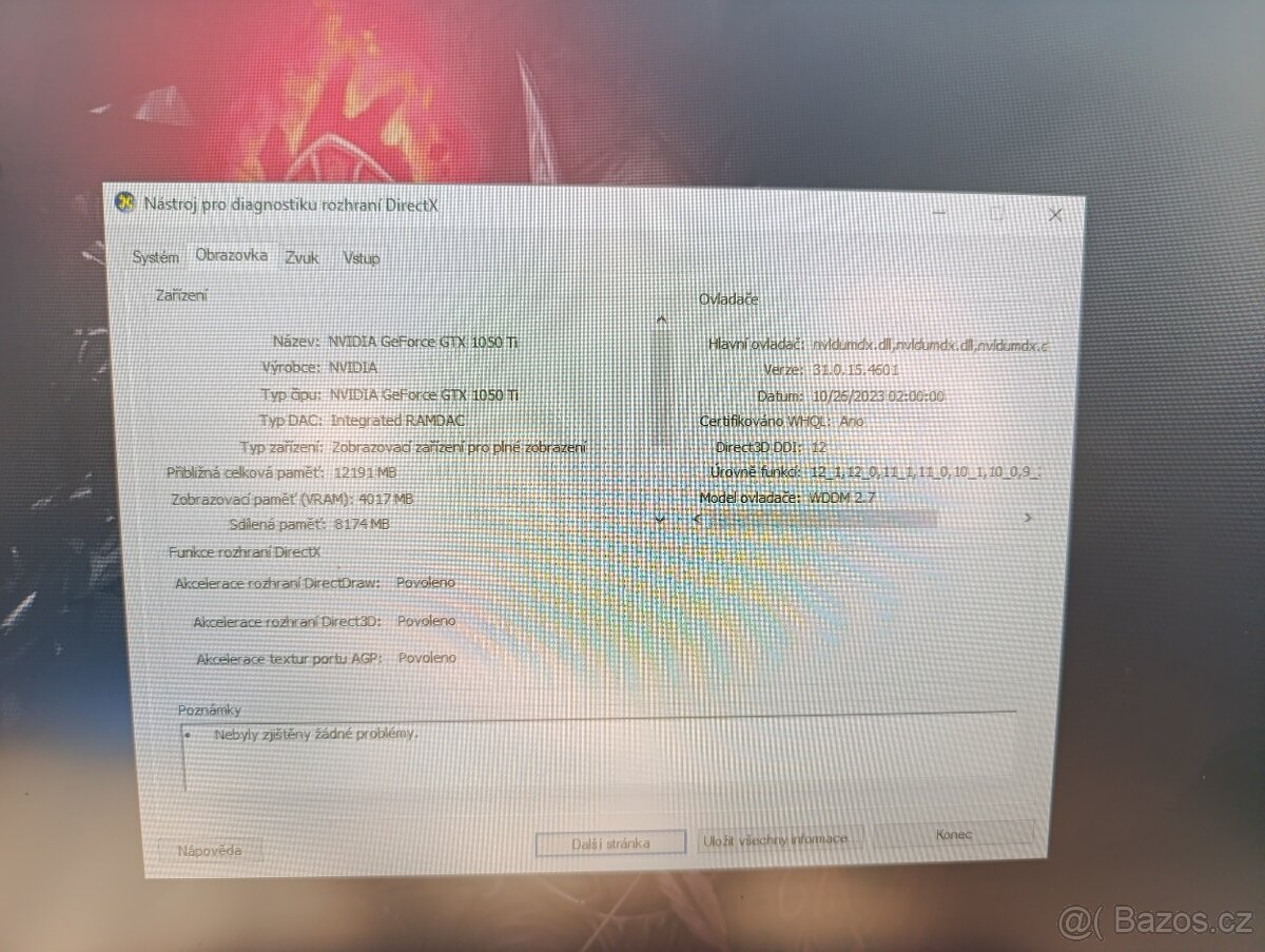 Herní počítač MSI i5, nV GTX, 1TB - 12