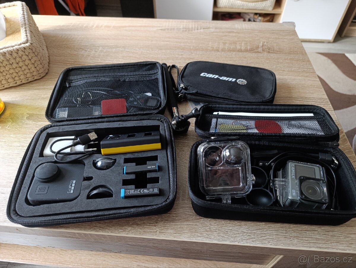 GoPro max 360 a Lamax X9.2 - 12