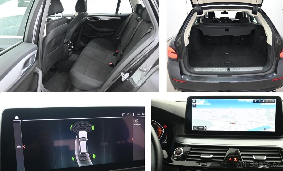 BMW 520d Aut 190PS Nav LED 2PDC AL Výhř DPH 1/20 - 12