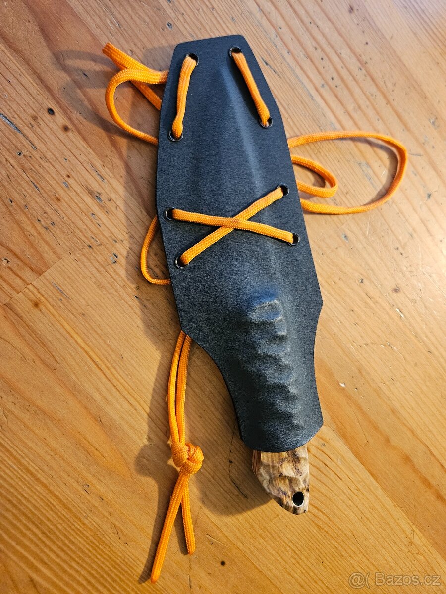 Lovecký / bushcraft nůž od nožíře Tomáše Fryče N690 - 12