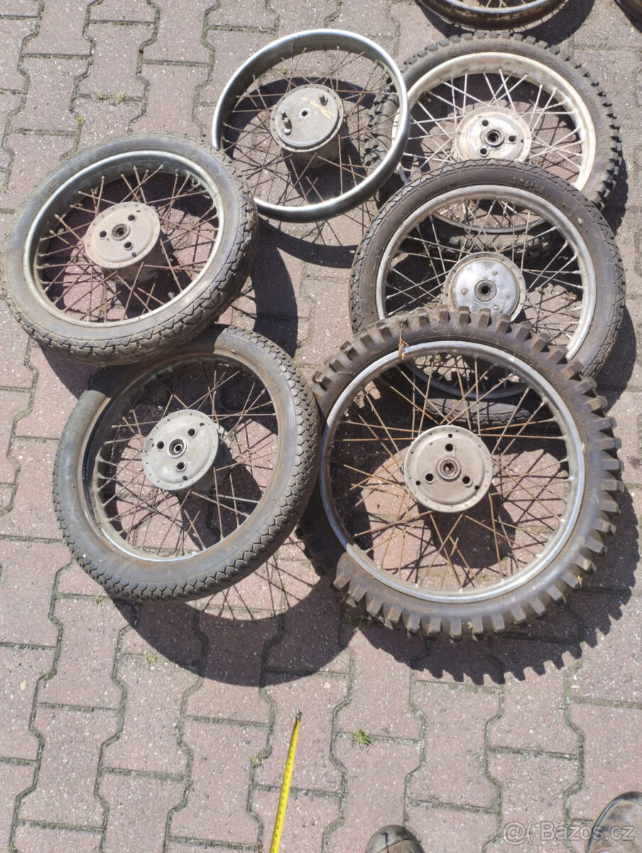 Ráfky , kola , bubny , štíty - 12