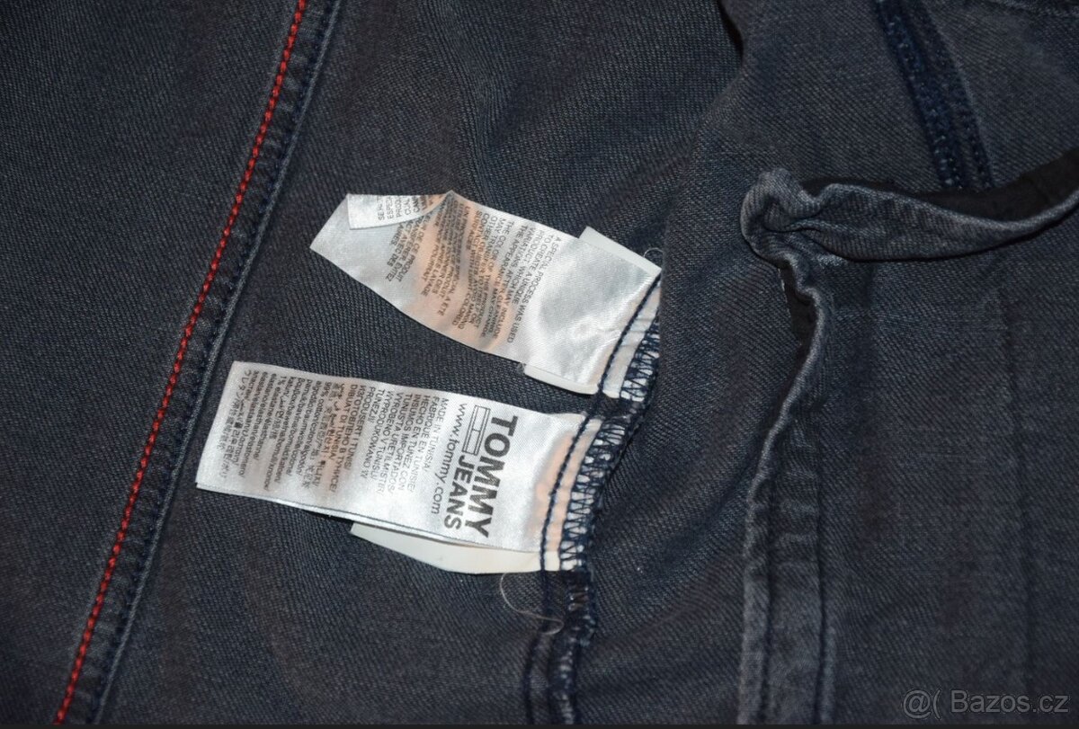HILFIGER TOMMY Jeans - modrá, bunda ,velikost "M", NOVÁ - 12