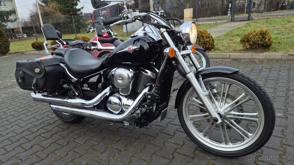 5000km kawasaki vulcan 900 vance hines - 12