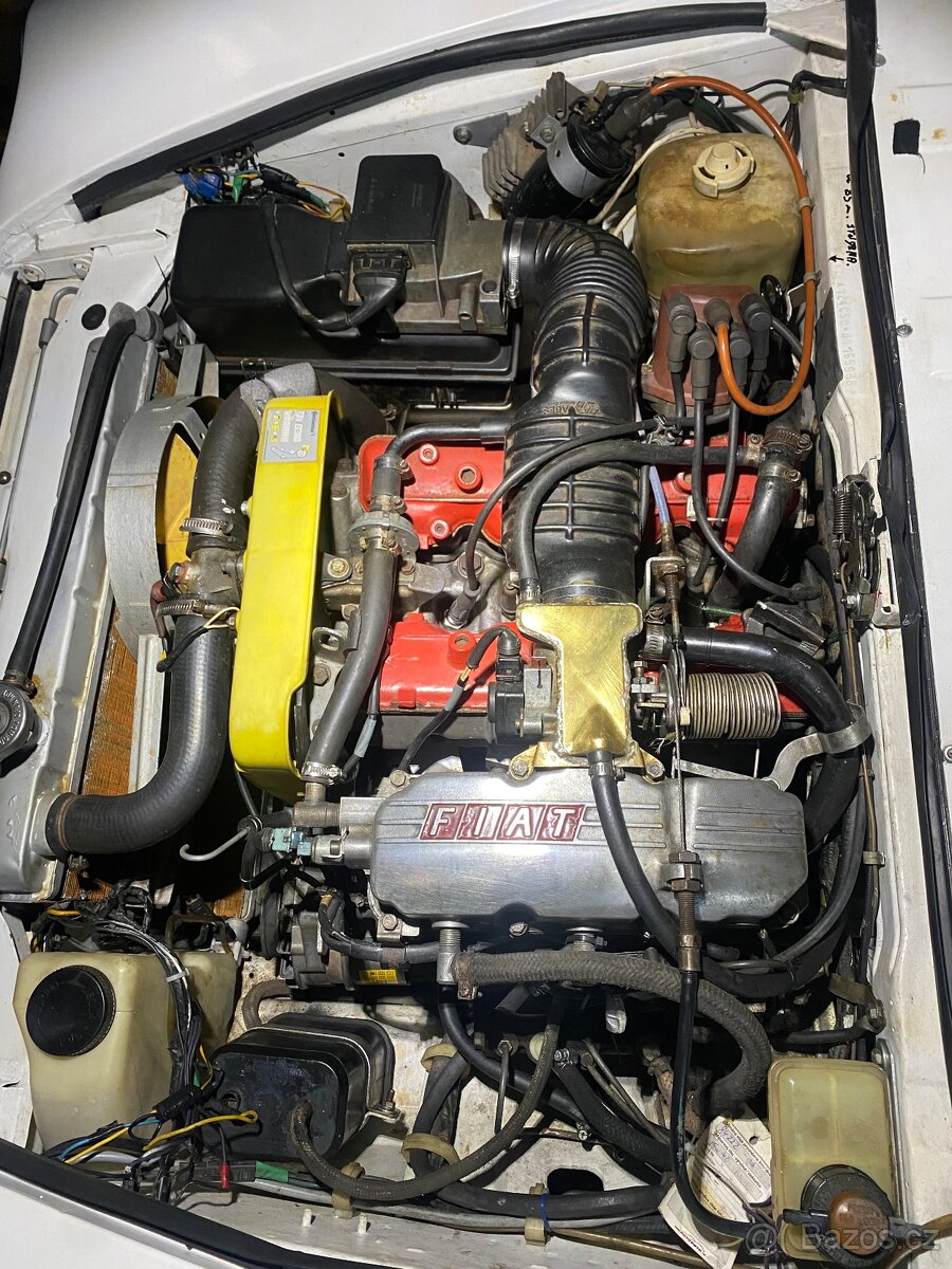 Spider 124 , 1977 bílé SPZ - 12