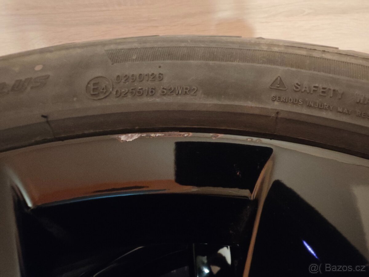 VW Arteon Chennai Alu kola 5x112 R19 ET40 +letní pneu - 12