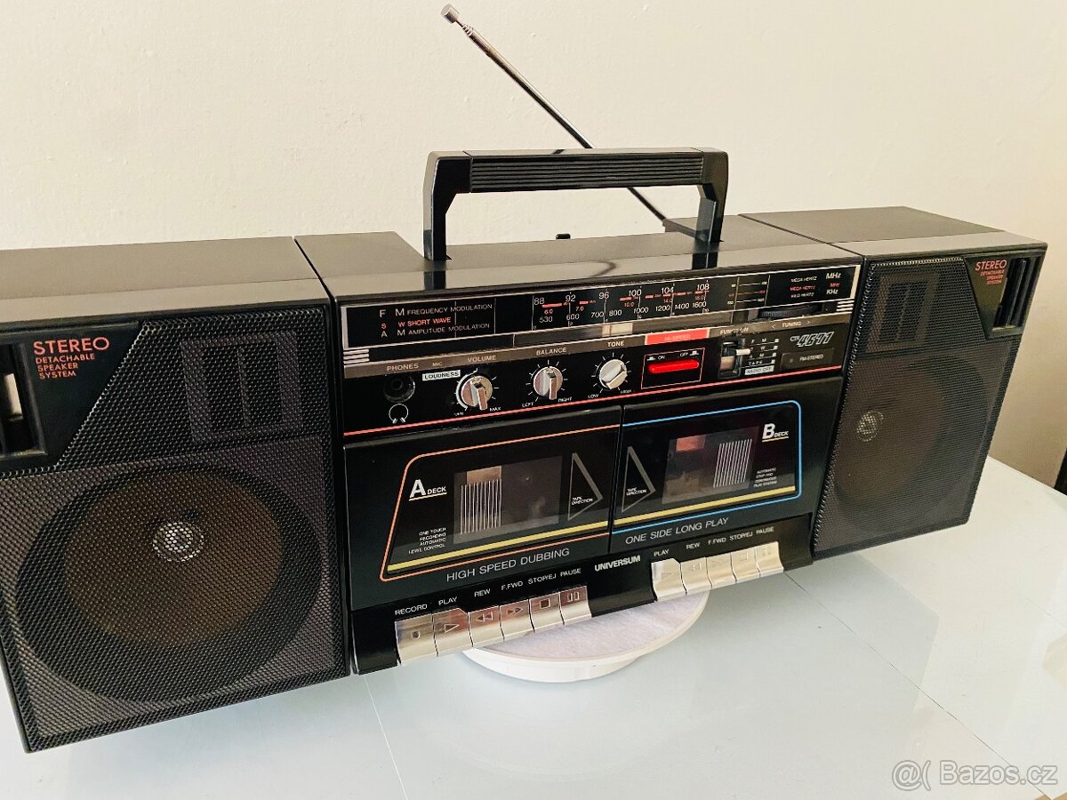 Radiomagnetofon Universum CTR 4671, rok 1989 - 12