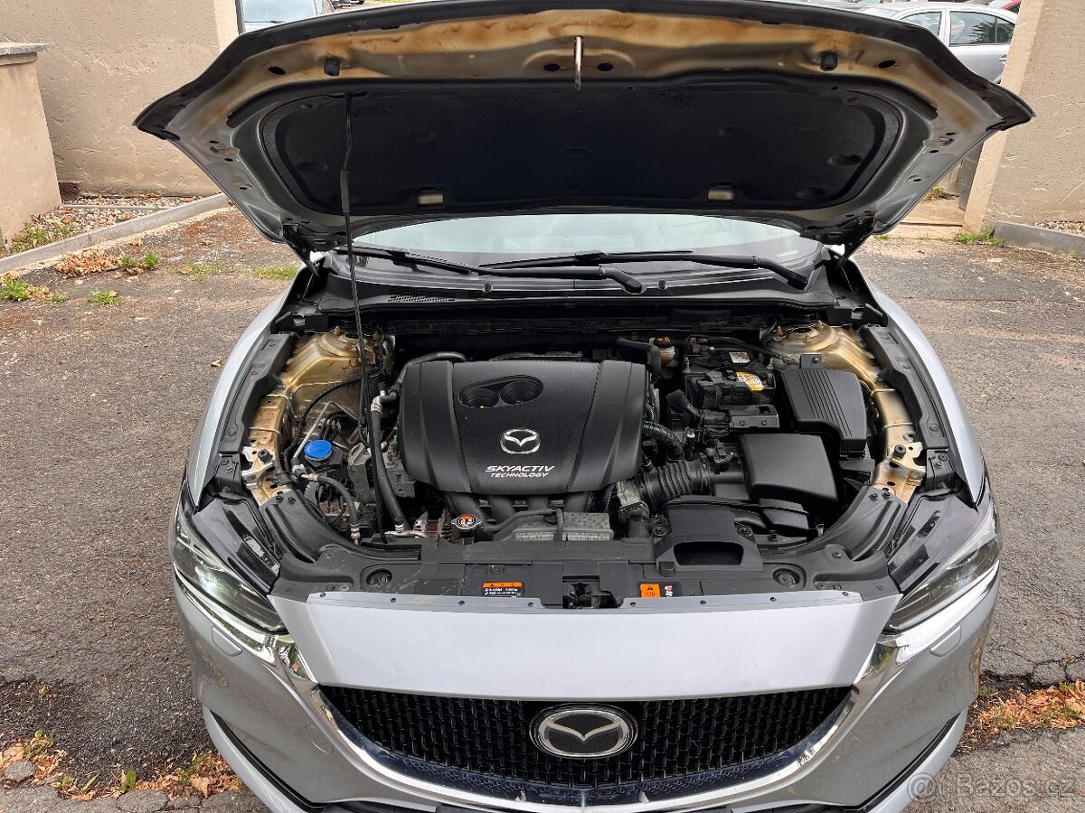 MAZDA 6 2.0i 2019,170TKM,HEAD-UP,FULL LED,KŮŽE,VÝHŘEV,ALU18 - 12