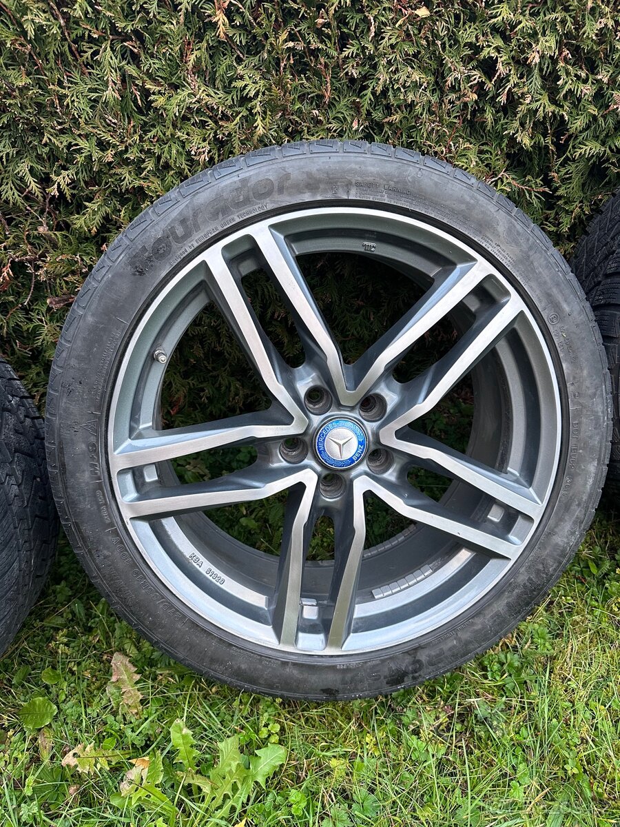 Alu kola 5x112 R19 Zimní pneumatiky - 12