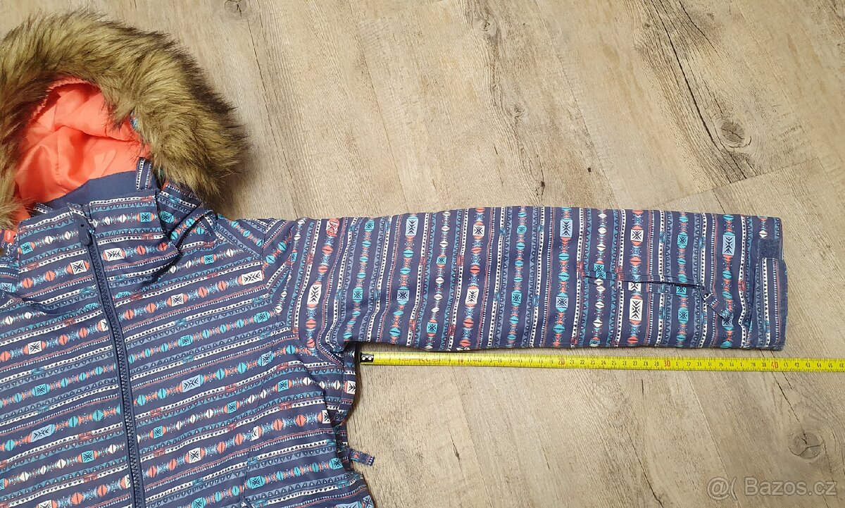 Dívčí lyžařká/snowboardová bunda ROXY vel. 10 let/140/64 - 12