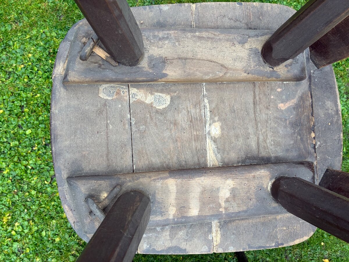 Židle z masivu 4x - 12